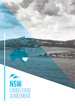 Land Lease template NSW
